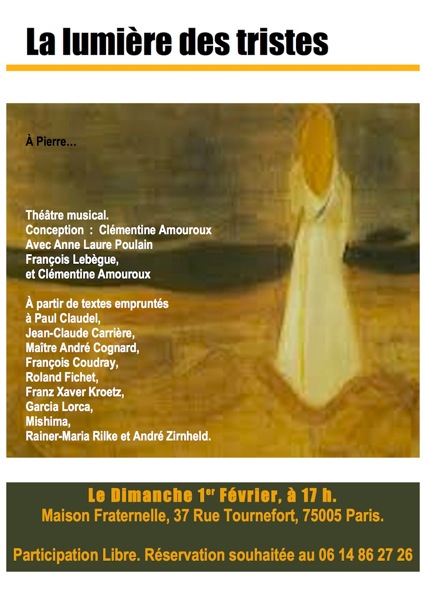 La lumières des tristes